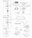 Part Location Diagram of 791291 Briggs and Stratton Housing-Blower